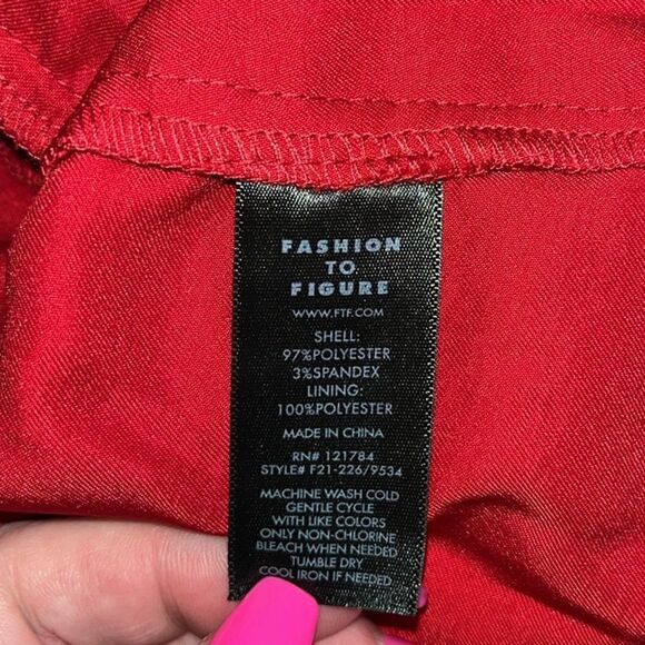 FTF Belted Satin Mini Dress With Tassels - Picture 13 of 14